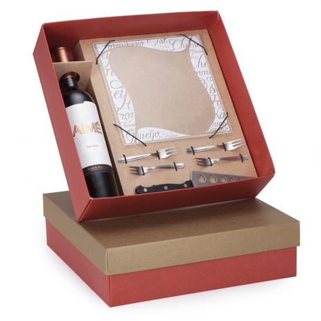 Kit Vinho + 1 Tabua de vidro + 4 Garfinhos - Shop quality é boa?