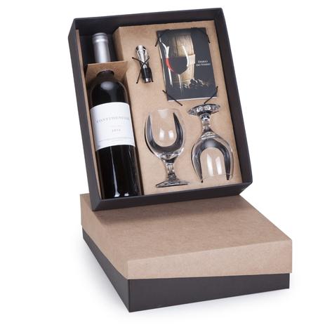 Kit Vinho Português Confidencial 750ml+ 2 taças + saca rolhas e Diário do vinho - Shop quality Menor preço em Kit Vinho Português Confidencial 750ml+ 2 taças + saca rolhas e Diário do vinho - Shop quality