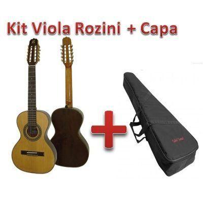 Kit Viola Rozini Presença Brasil Acústica Rv215ac + Capa Menor preço em Kit Viola Rozini Presença Brasil Acústica Rv215ac + Capa