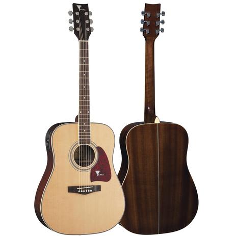 Kit Violão Elétrico Folk Aço CH888 STNT Satin Natural Eagle Completo Menor preço em Kit Violão Elétrico Folk Aço CH888 STNT Satin Natural Eagle Completo