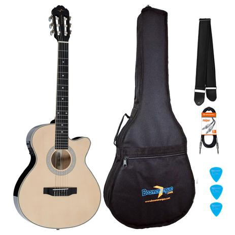 Kit Violão Elétrico Venetian EA VCE340 NT Natural Vogga Completo é boa?