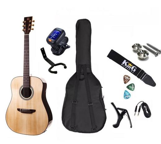 Kit Violão Rozini Rx320 Aço Folk Pré Fishman Capa Luxo ETC Menor preço em Kit Violão Rozini Rx320 Aço Folk Pré Fishman Capa Luxo ETC