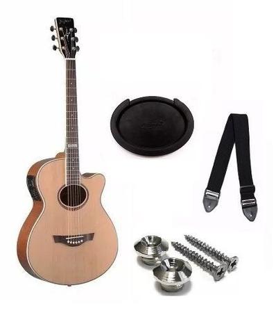 Kit Violão Tagima Dallas Natural + Correia Roldanas Feedback é boa?