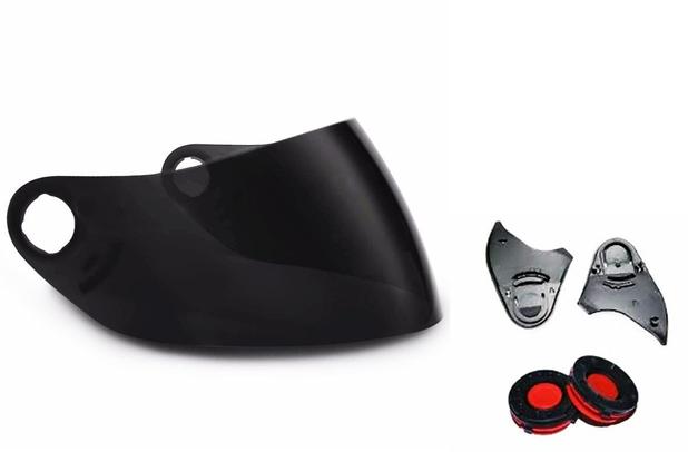 Kit Viseira Fumê + Botões + Reparo Capacete Mixs Fokker - Mixs/pro tork Menor preço em Kit Viseira Fumê + Botões + Reparo Capacete Mixs Fokker - Mixs/pro tork