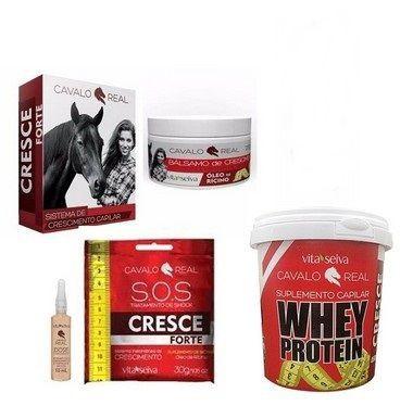 Kit Vita Seiva Cavalo Real - Crescimento Capilar Menor preço em Kit Vita Seiva Cavalo Real - Crescimento Capilar