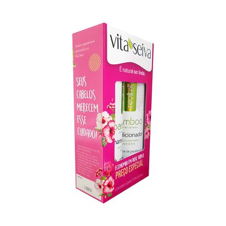 Kit vita seiva - shampoo + condicionador revitah 300ml Menor preço em Kit vita seiva - shampoo + condicionador revitah 300ml