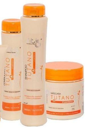 Kit Vitiss Tutano Shampoo 300ml + Condicionador 300ml + Máscara 250g Menor preço em Kit Vitiss Tutano Shampoo 300ml + Condicionador 300ml + Máscara 250g