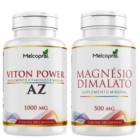 Kit Viton Power Suplemento de Vitaminas e Minerais de AZ + Magnésio Dimalato Melcoprol é boa?