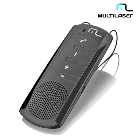 Kit Viva Voz Bluetooth AU201 Preto - Multilaser Menor preço em Kit Viva Voz Bluetooth AU201 Preto - Multilaser