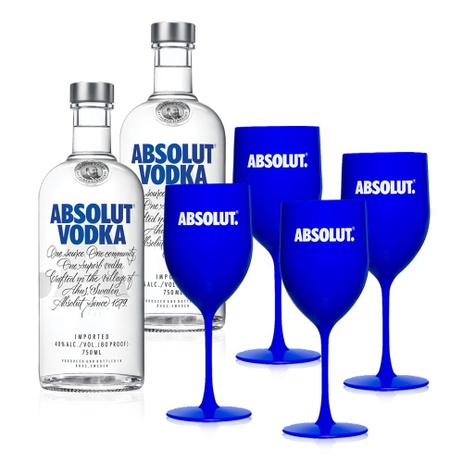 Kit Vodka Absolut Party IV - Drinksco é ruim? Kit Vodka Absolut Party IV - Drinksco é boa?