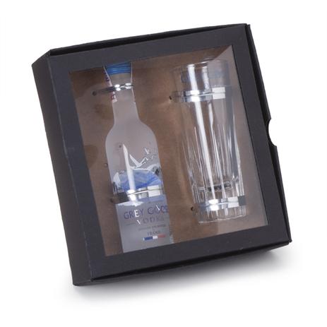 Kit Vodka Grey Goose 50ml + copo 55ml - Shop quality Menor preço em Kit Vodka Grey Goose 50ml + copo 55ml - Shop quality