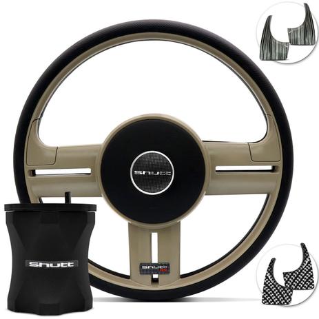 Kit Volante Esportivo Gol Saveiro Parati G2 G3 G4 Rallye Surf Bege com Cubo Shutt RS Menor preço em Kit Volante Esportivo Gol Saveiro Parati G2 G3 G4 Rallye Surf Bege com Cubo Shutt RS