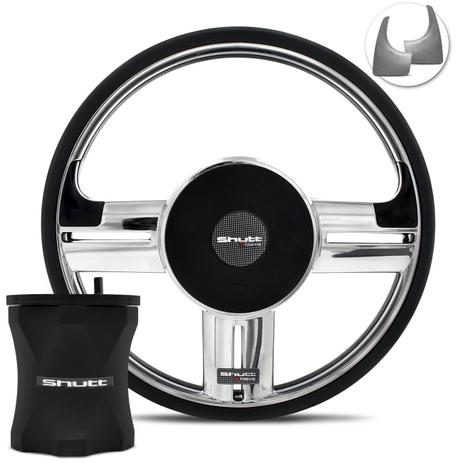 Kit Volante Esportivo Shutt Rallye Xtreme Cromado + Cubo Maxx Gol Saveiro Parati G2 G3 G4 94 a 10 Menor preço em Kit Volante Esportivo Shutt Rallye Xtreme Cromado + Cubo Maxx Gol Saveiro Parati G2 G3 G4 94 a 10