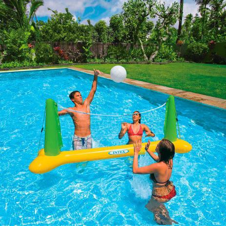 Kit Vôlei Inflável - Intex Menor preço em Kit Vôlei Inflável - Intex