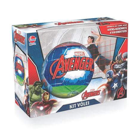 Kit Vôlei Vingadores - Líder - Lider Menor preço em Kit Vôlei Vingadores - Líder - Lider