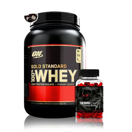 Kit Whey Gold 2Lbs (907g) + Thermo Inside 120 Caps - Optimum Nutrition - Optimum nutition Menor preço em Kit Whey Gold 2Lbs (907g) + Thermo Inside 120 Caps - Optimum Nutrition - Optimum nutition