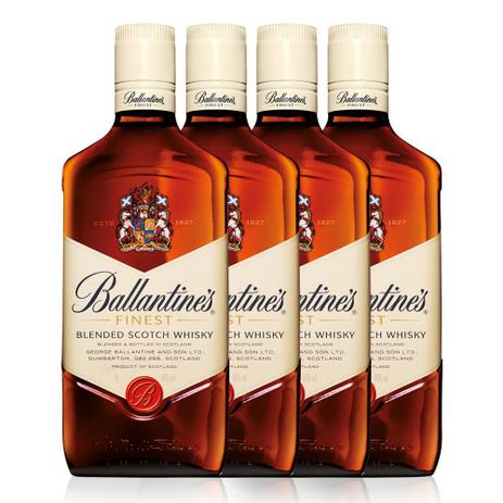 Kit Whisky Ballantines Finest 1L - 4 Unidades é ruim? Kit Whisky Ballantines Finest 1L - 4 Unidades é boa?