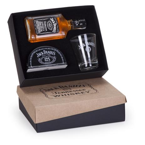 Kit Whisky Jack Daniels + 1 copo de vidro + 1 porta copo - Shop quality é boa?