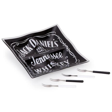 Kit Whisky Jack Daniels 200ml + petisqueira e 4 garfinhos - Shop quality Menor preço em Kit Whisky Jack Daniels 200ml + petisqueira e 4 garfinhos - Shop quality