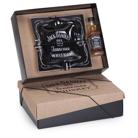 Kit Whisky Jack Daniels 50ml + cinzeiro - Shop quality Menor preço em Kit Whisky Jack Daniels 50ml + cinzeiro - Shop quality