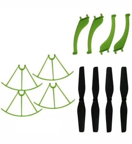 Kit X5hw X5hc Helices Tampas Trens Protetores - Syma é boa?