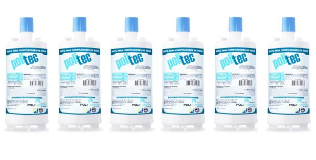 Kit X6 Refil Filtro Purificador De Água Esmaltec Acqua7 Policarbon Politec é boa?