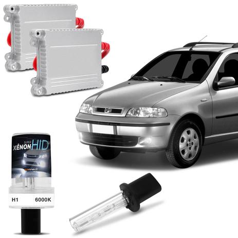 Kit Xênon Completo H1 6000K Farol Milha Palio Weekend 02 A 04 Tonalidade Branca Reator Anti Flicker - Prime é boa?