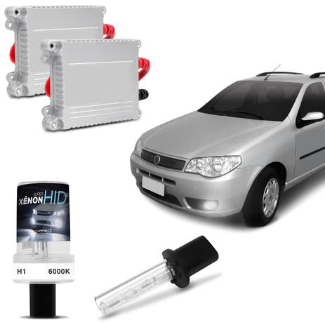 Kit Xênon Completo H1 6000K Farol Milha Palio Weekend 05 A 07 Tonalidade Branca Reator Anti Flicker - Prime Menor preço em Kit Xênon Completo H1 6000K Farol Milha Palio Weekend 05 A 07 Tonalidade Branca Reator Anti Flicker - Prime