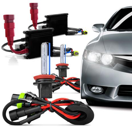 Menor preço em Kit Xenon Completo H1 8000K Tonalidade Azulada - Dlux