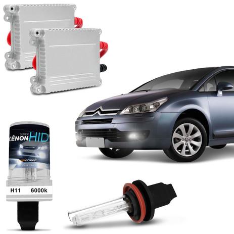 Kit Xênon Completo H11 6000K Farol Milha Citroën C4 07 A 09 Tonalidade Branca Reator Anti Flicker - Prime é boa?