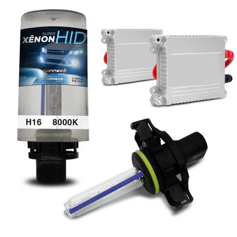 Kit Xênon Completo H16 8000K 35W 12V Lâmpada com Tonalidade Azul e Reator Função Anti Flicker - Prime é boa?