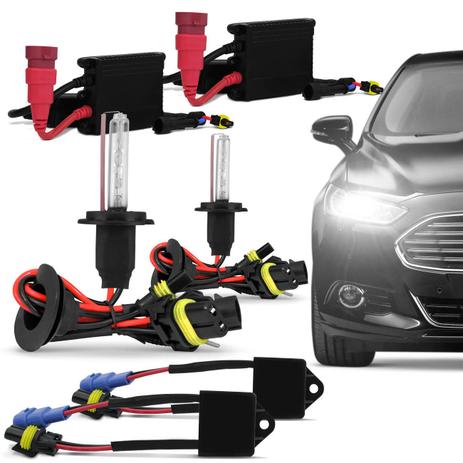 Kit Xenon Completo H7 6000k Tonalidade Extremamente Branca + Canceller 12V - Prime Menor preço em Kit Xenon Completo H7 6000k Tonalidade Extremamente Branca + Canceller 12V - Prime