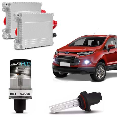 Kit Xênon Completo HB4 6000K Farol Milha Ecosport 03 A 18 Tonalidade Branca Reator Anti Flicker - Prime Menor preço em Kit Xênon Completo HB4 6000K Farol Milha Ecosport 03 A 18 Tonalidade Branca Reator Anti Flicker - Prime