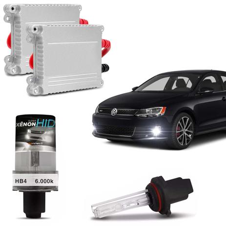 Kit Xênon Completo HB4 6000K Farol Milha Jetta 11 A 14 Tonalidade Branca Reator Função Anti Flicker - Prime é boa?