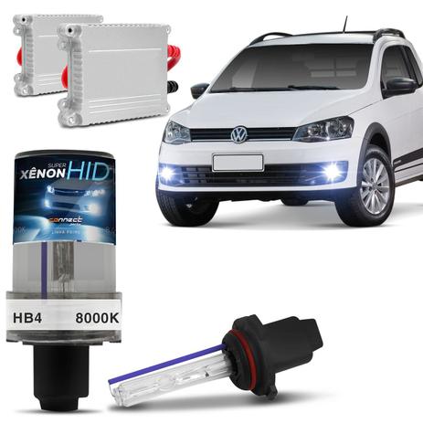 Kit Xênon Completo HB4 8000K Farol Milha Saveiro G6 13 A 18 Tonalidade Azulada Reator Anti Flicker - Prime é boa?