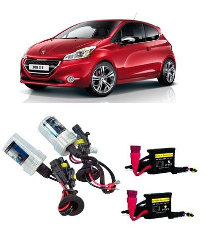 Kit Xenon Farol Baixo Peugeot 208 Griffe H7 8000k - Hid Menor preço em Kit Xenon Farol Baixo Peugeot 208 Griffe H7 8000k - Hid