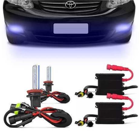 Kit Xenon Farol Milha Corolla 2003 2004 2005 2006 2007 H3 8000k - Techone Menor preço em Kit Xenon Farol Milha Corolla 2003 2004 2005 2006 2007 H3 8000k - Techone