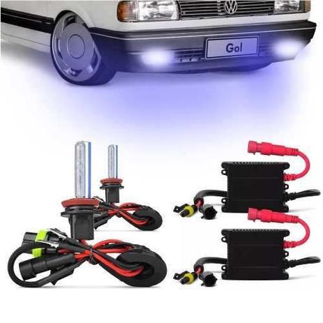 Kit Xenon Farol Milha Gol Quadrado 90 91 92 93 94 95 Parati Saveiro Voyage H3 8000k - Techone Menor preço em Kit Xenon Farol Milha Gol Quadrado 90 91 92 93 94 95 Parati Saveiro Voyage H3 8000k - Techone