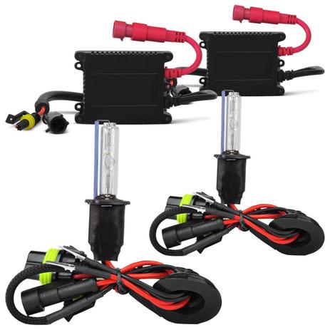 Kit Xenon H1 6000k 12v - Tiger auto Menor preço em Kit Xenon H1 6000k 12v - Tiger auto