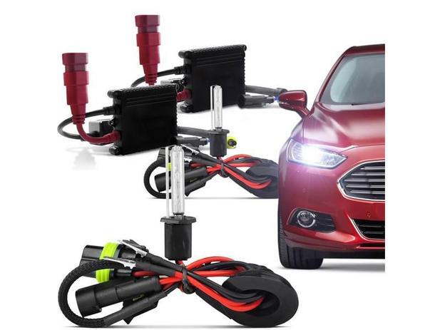 Kit Xenon H1 6000K Slim - Techone Menor preço em Kit Xenon H1 6000K Slim - Techone