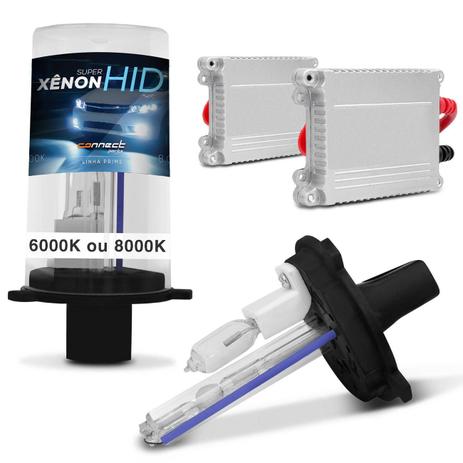 Kit Xenon Lampada Luz H4-2 Hid 6000k ou 8000k H4-2 - Prime Menor preço em Kit Xenon Lampada Luz H4-2 Hid 6000k ou 8000k H4-2 - Prime