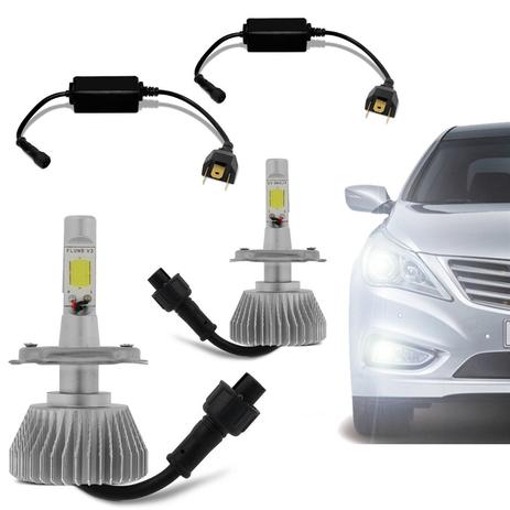 Kit Xenon Lampada Super Led H4 6000k Branca Headlight - Next generation Menor preço em Kit Xenon Lampada Super Led H4 6000k Branca Headlight - Next generation