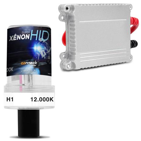 Kit Xênon Moto Completo H1 12000K 12V 35W Tonalidade Azul Violeta Escuro Reator Função Anti Flicker - Kit iluminação Menor preço em Kit Xênon Moto Completo H1 12000K 12V 35W Tonalidade Azul Violeta Escuro Reator Função Anti Flicker - Kit iluminação