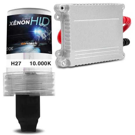 Kit Xênon Moto Completo H27 10000K 35W 12V Tonalidade Azul Violeta com Reator Função Anti Flicker - Prime Menor preço em Kit Xênon Moto Completo H27 10000K 35W 12V Tonalidade Azul Violeta com Reator Função Anti Flicker - Prime