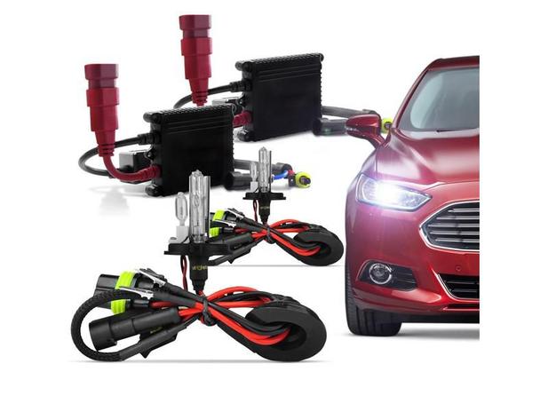 Kit Xenon Slim H4-2 6000K - Techone Menor preço em Kit Xenon Slim H4-2 6000K - Techone