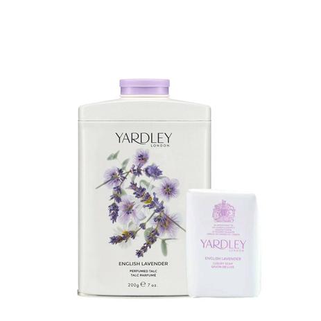 Kit Yardley English Lavender Talco Perfumado e Sabonete Menor preço em Kit Yardley English Lavender Talco Perfumado e Sabonete