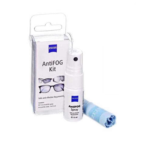 Kit Zeiss AntiFog Flanela Spray anti embaçante Para Óculos Menor preço em Kit Zeiss AntiFog Flanela Spray anti embaçante Para Óculos