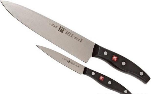 Kit Zwilling Twin Pollux 2pcs, Faca Chefe e Faca Legumes Menor preço em Kit Zwilling Twin Pollux 2pcs, Faca Chefe e Faca Legumes
