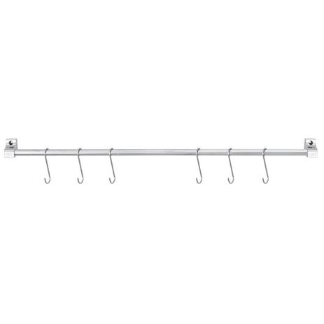 Kitchen set barra de 72,2cm com 6 ganchos Cód. 5236 - Mm passerini ltda Menor preço em Kitchen set barra de 72,2cm com 6 ganchos Cód. 5236 - Mm passerini ltda