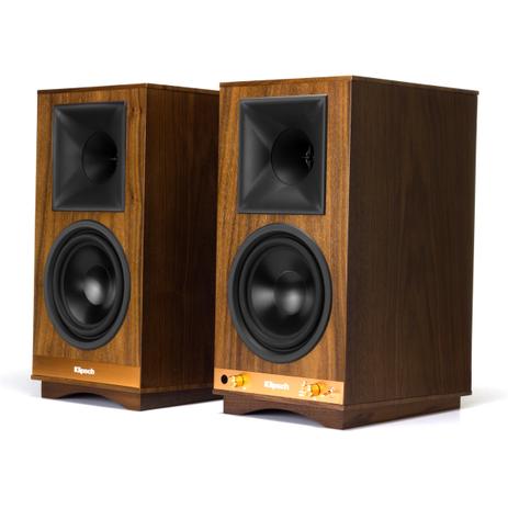Klipsch The Sixes Par de Caixas Amplificadas Bookshelf Bluetooth 200W RMS Bivolt Menor preço em Klipsch The Sixes Par de Caixas Amplificadas Bookshelf Bluetooth 200W RMS Bivolt